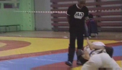 Michel SALVADORI 1/4 Finale Championnat de France Gi