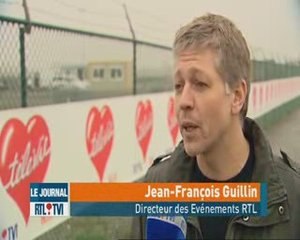 Préparatifs du grand rallye Télévie  RTL