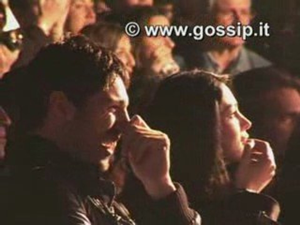 Manuela Arcuri e Matteo Guerra