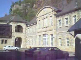 La Bourboule: Les thermes et la place Choussy