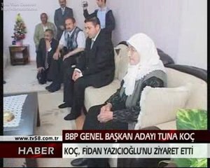 TUNA KOC FIDAN YAZICIOGLU ZIYARET