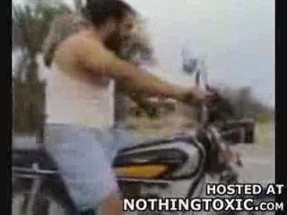 Arab First Time Bike Rider