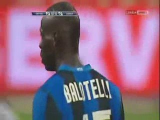 BALOTELLI 2-0 INTER MILAN SIENNE CHAMPION D'ITALIE 2008/2009