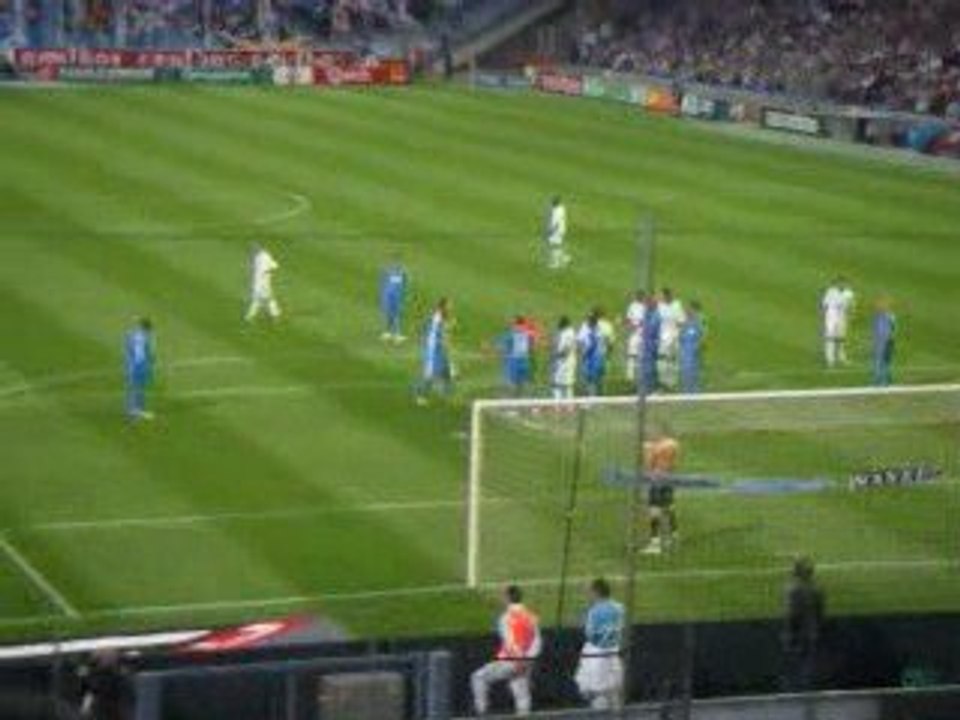 petit resumé du matc premier quart d'heure om vs lyon 2009