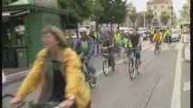 Les cyclistes de Marseille manifestent