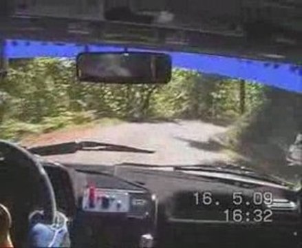 Rallye Gard 2009 ES1-La Baraque N° 109 Vialla / Paupiere