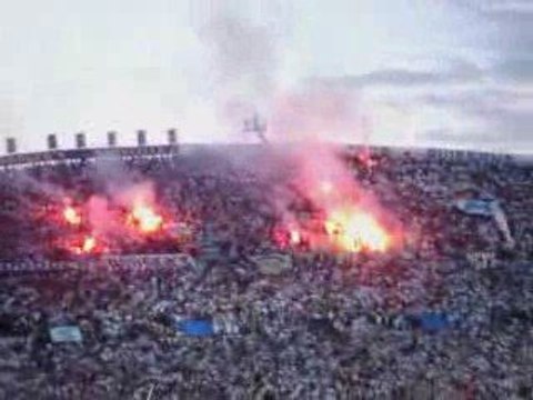 OM-OL TIFOS + Entrée des joueurs 17/05/09