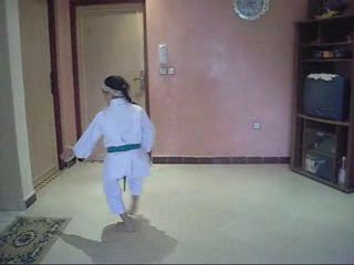 Hajar et le karate technique