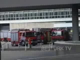 Brüksel AB binasında korkutan yangın