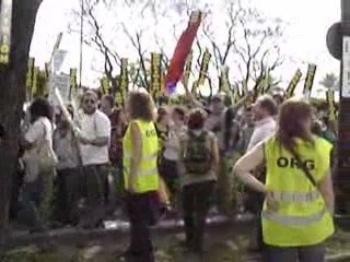 Manif anti corrida à Séville