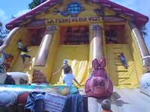 Aire de jeux gonflables