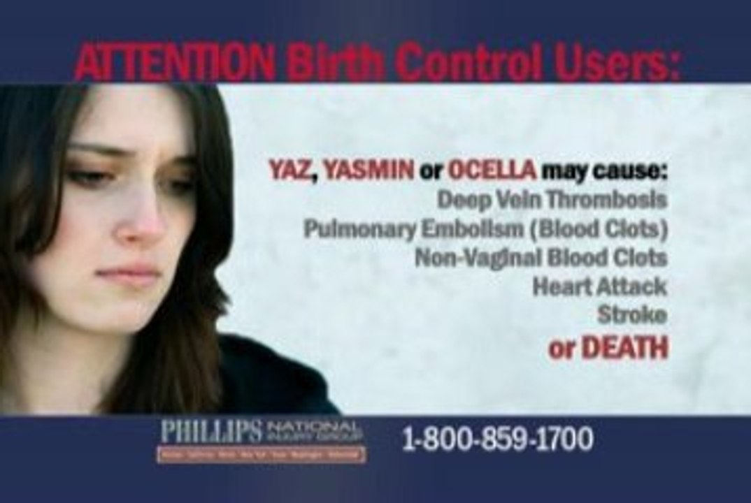 Yaz, Yasmin or Ocella Side Effects