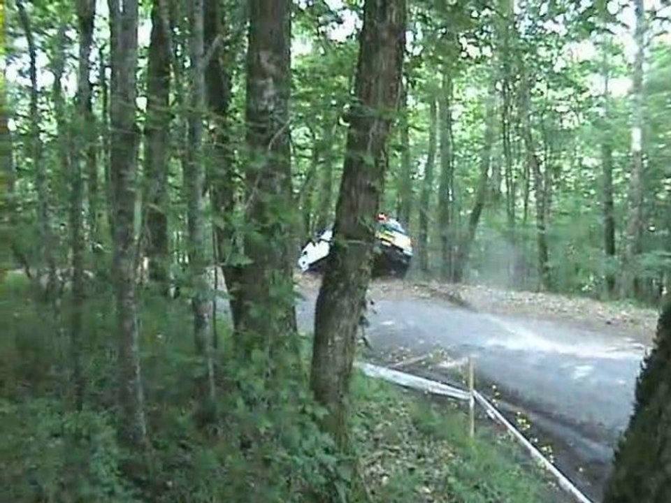 sortie  de la 206 XS n°56 chasselas 2009