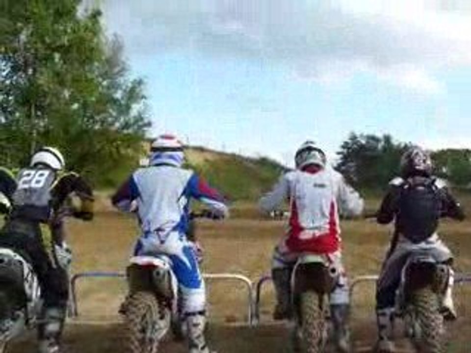 depart troisiémes manche de sassay