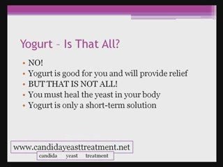 Yogurt Yeast Infection
