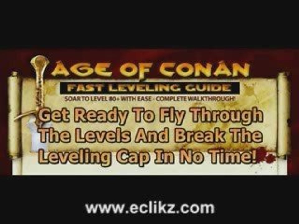 Age of Conan leveling guide: how to get aoc power gold