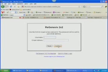 [Regenesis 2x2] Genealogy Back Offiice Instructions