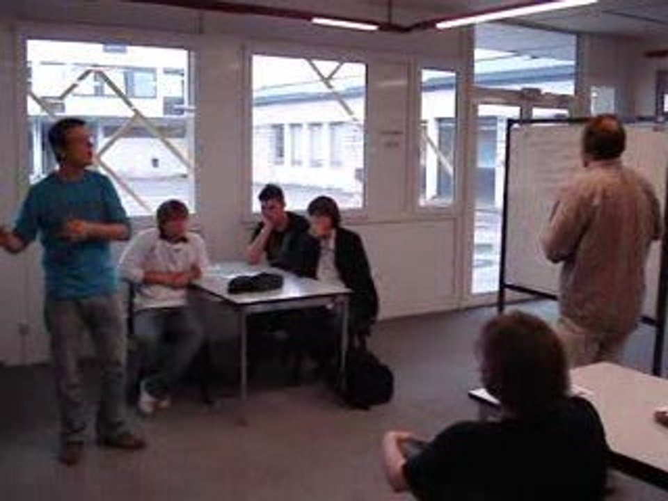 L. Galandon analyse une proposition des élèves