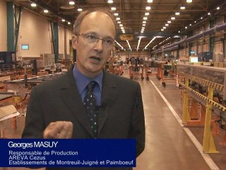 Georges MASUY, Responsable de production, AREVA Cezus