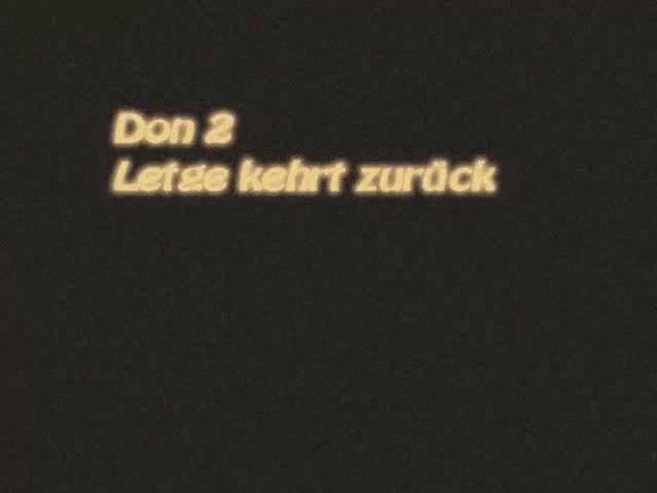 Trailer - Die Rache des Don zwei