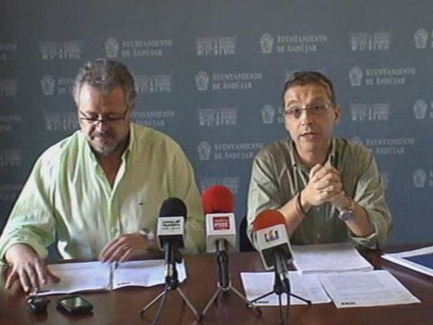 TV PSOE ANDUJAR RUEDA DE PRENSA MOCIONES