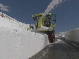Le col du Mont-Cenis sort de la neige