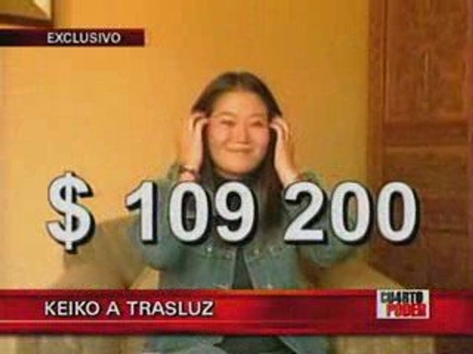 Keiko Fujimori a trasluz (Cuarto Poder 17-05-09)