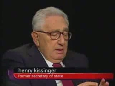 Henry Kissinger New World Order again