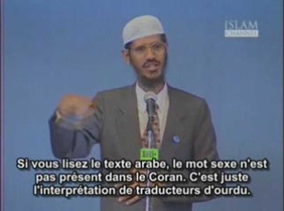 Zakir Naik: Pourquoi les musulmans font la prière en arabe?