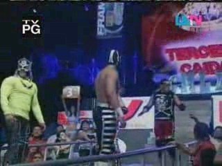 Sombra, Volador, Hector vs Rey Buc, UG, Atlantis