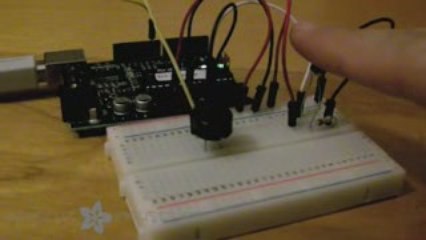 Using a piezo with an Arduino & photoresistor