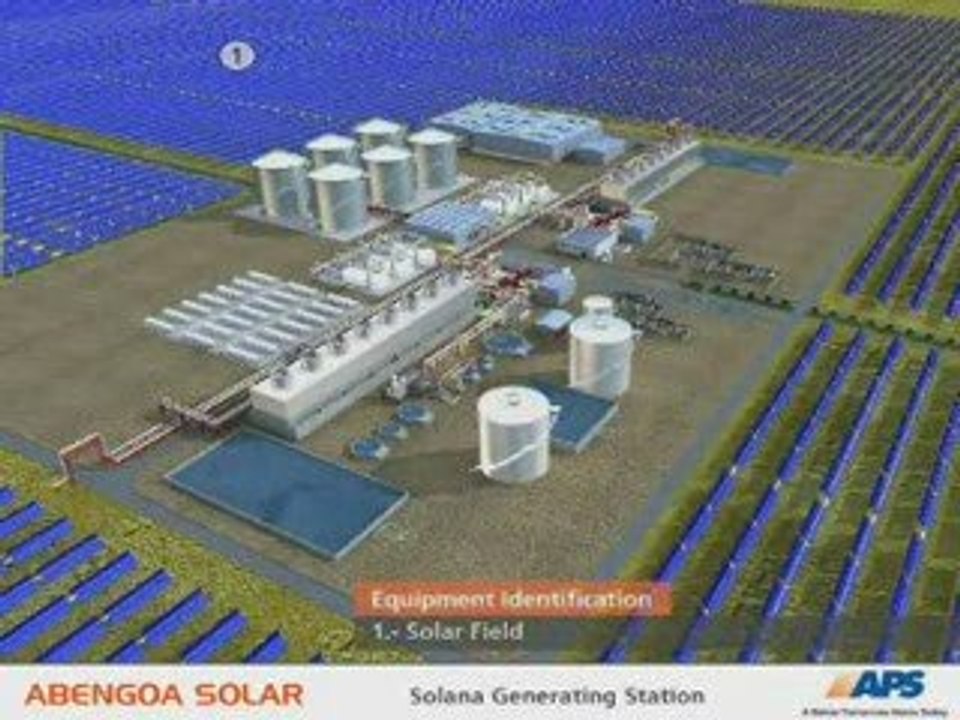 Worlds largest solar power plant...
