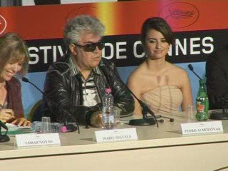 Almodovar Conference Presse