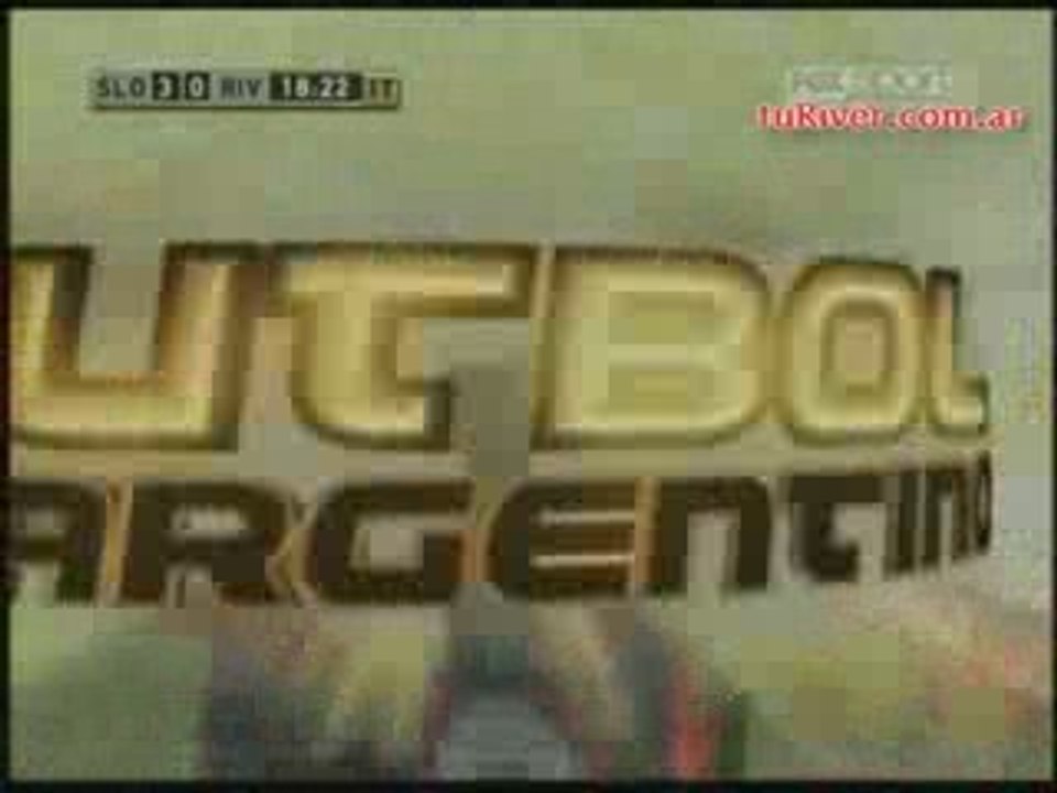 Bottinelli (3-0) vs River Plate 01-03-2009