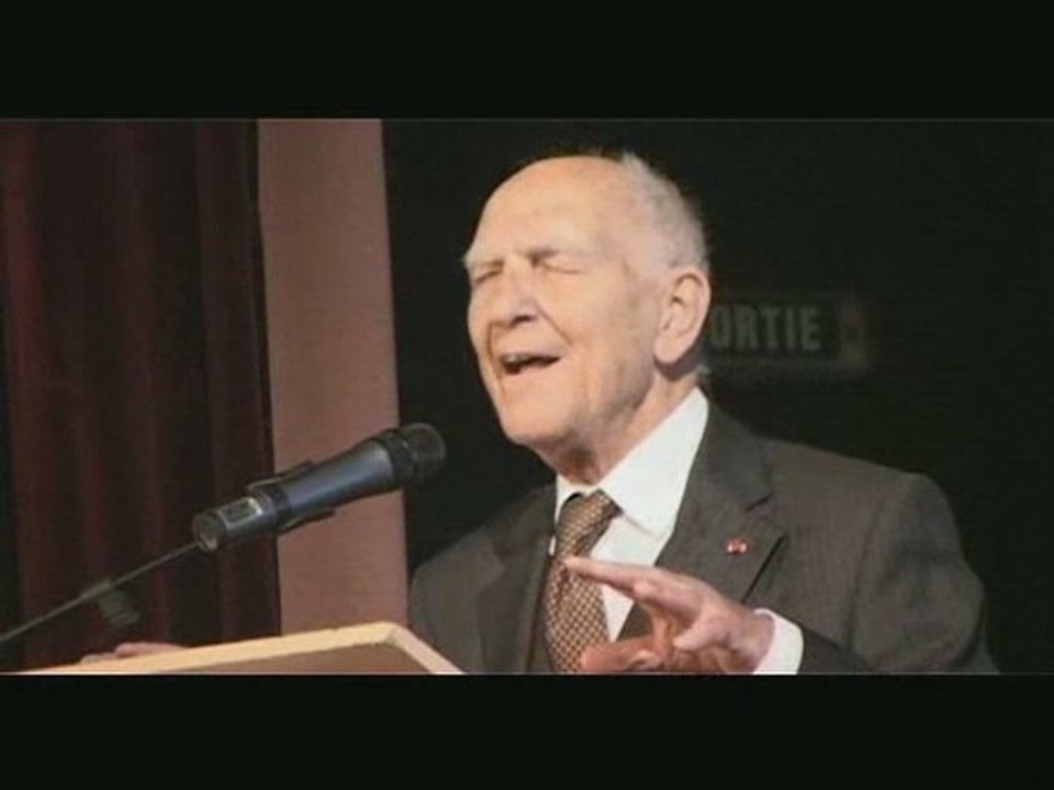 Stéphane Hessel à l'université populaire