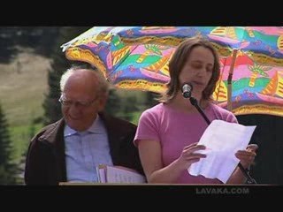 Walter Bassan et Viviane Bouvier  Glières 17 mai 2009