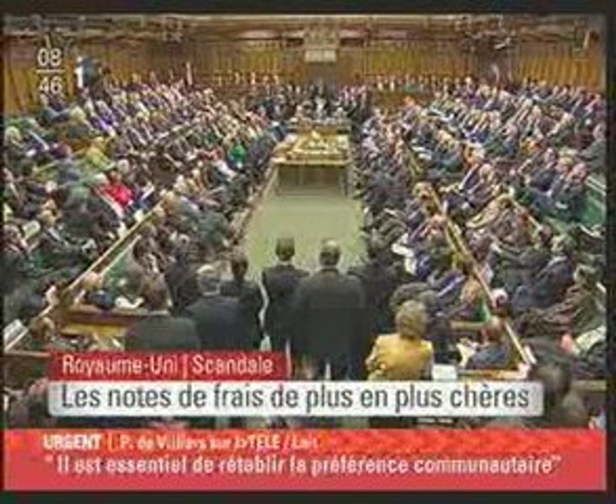 Philippe de Villiers sur I.Telé le 20 mai 2009