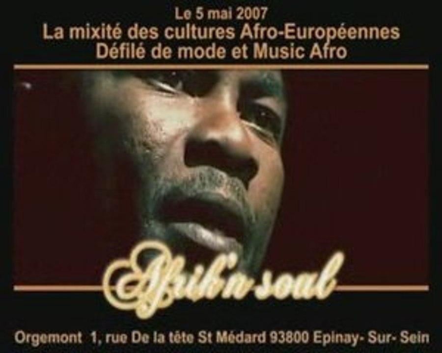 Afrik'n soul - la mixité des cultures afro européenne