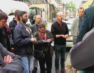 Vervins : les producteurs de lait chez la sous-préfète