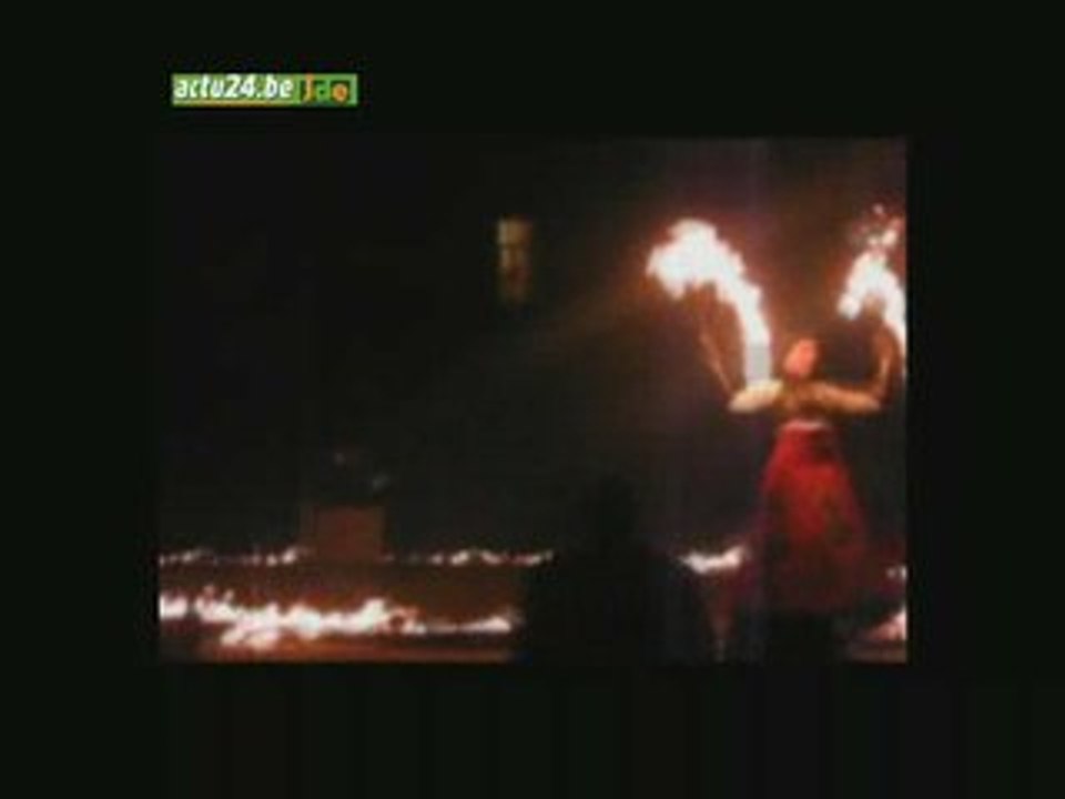 Actu 24  Namur en Mai  - Neige de feu