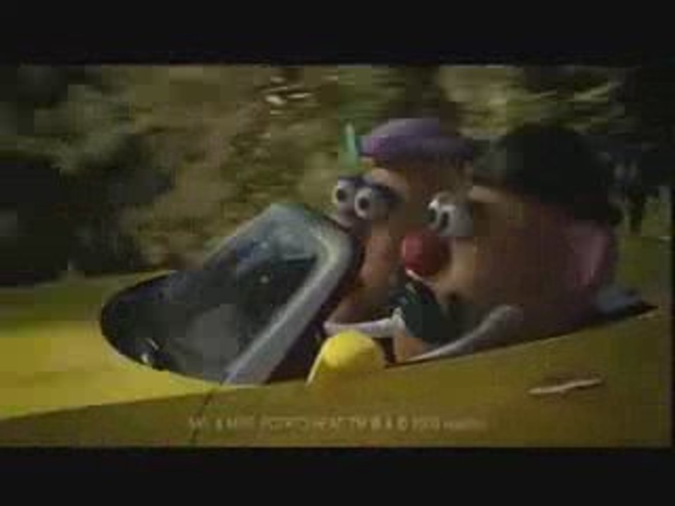 Pub Brigestone avec Mr et Mme Patate - Blog-videos.org