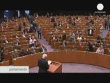 Vaclav Klaus au Parlement européen