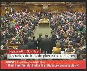 Philippe de Villiers sur iTélé le 20 mai 2009