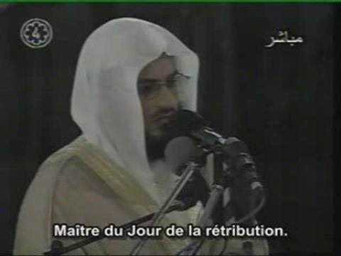 Alafasy 1423 h : Sourate Sho3ra (105 -159)1/2 St français