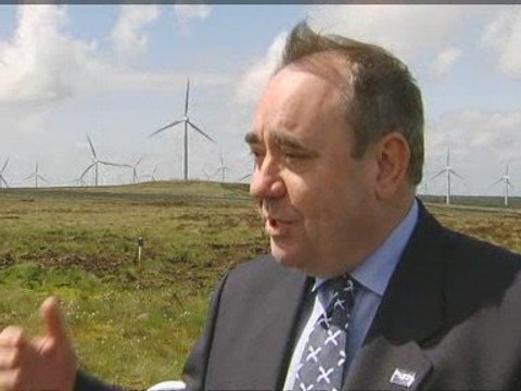 Europe's biggest onshore windfarm opened