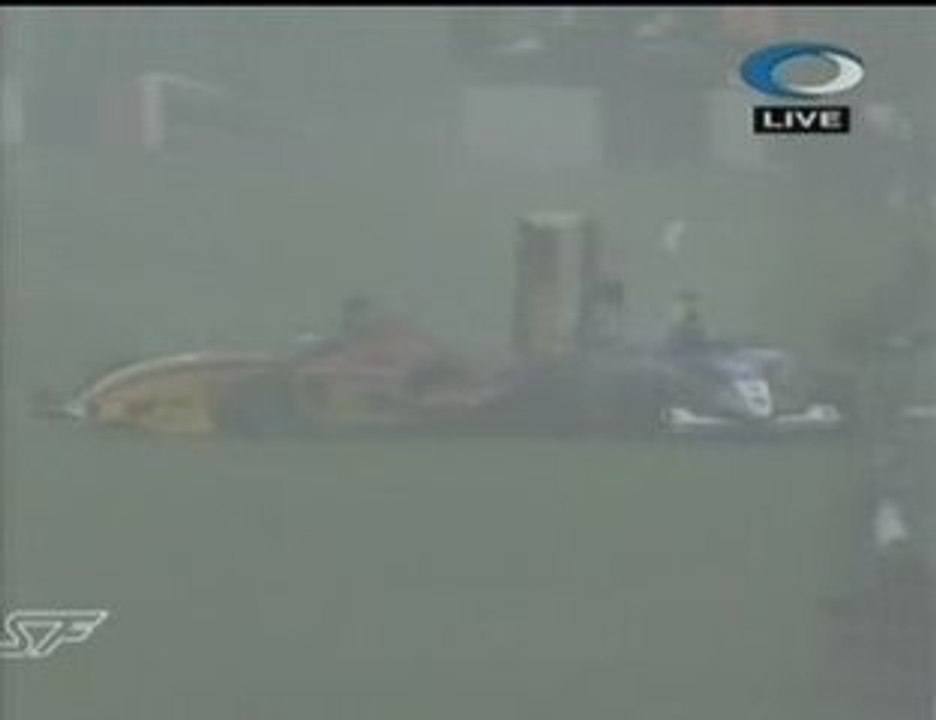 Superleague 2008 Donington race 2 Galatasaray crashes