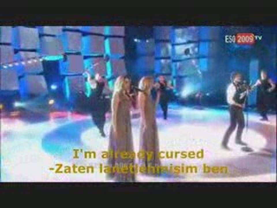 Norveç Eurovision 2009 şarkısı - türkçe ingilizce alt yazılı