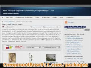 Compound Bow Packages