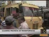 Transportistas Protesta