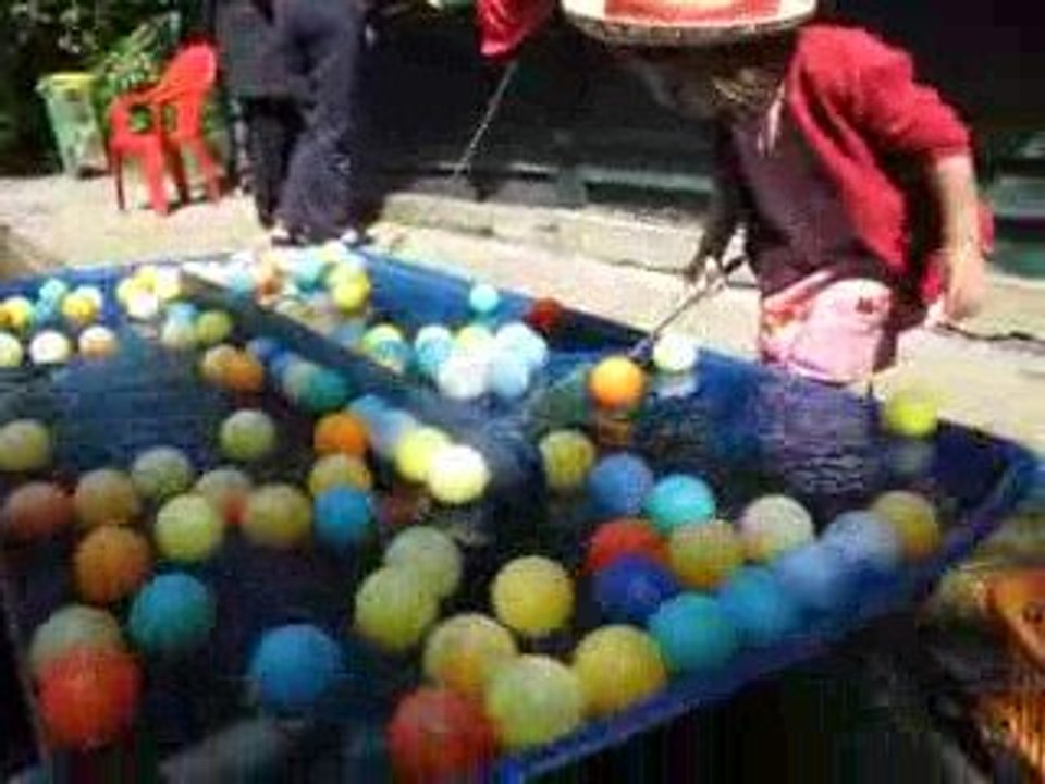 Pêche aux balles